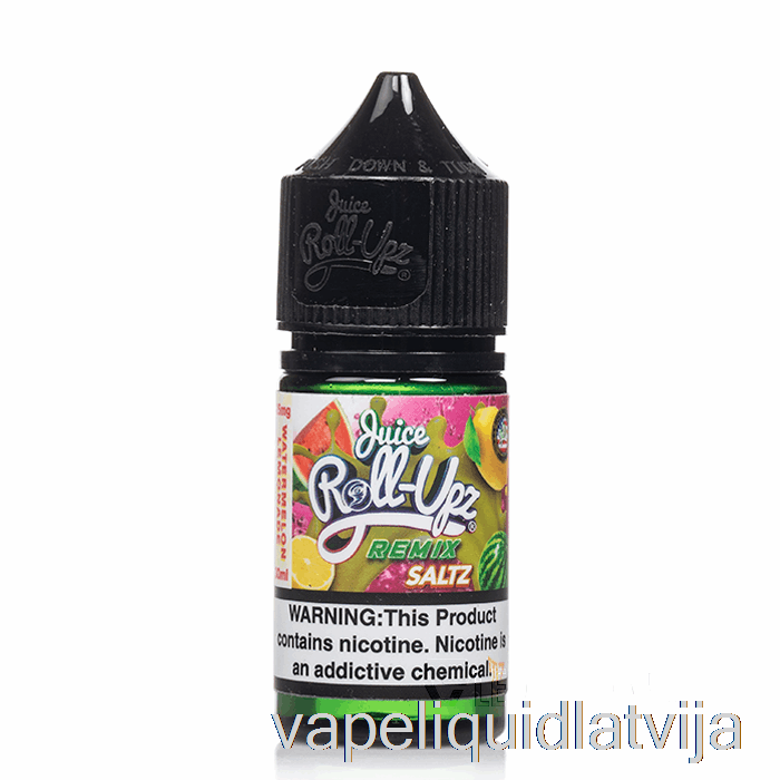 Arbūzu Limonāde - Sulas Rullītis Upz Remix Sāļi - 30ml 25mg Vape šķidrums